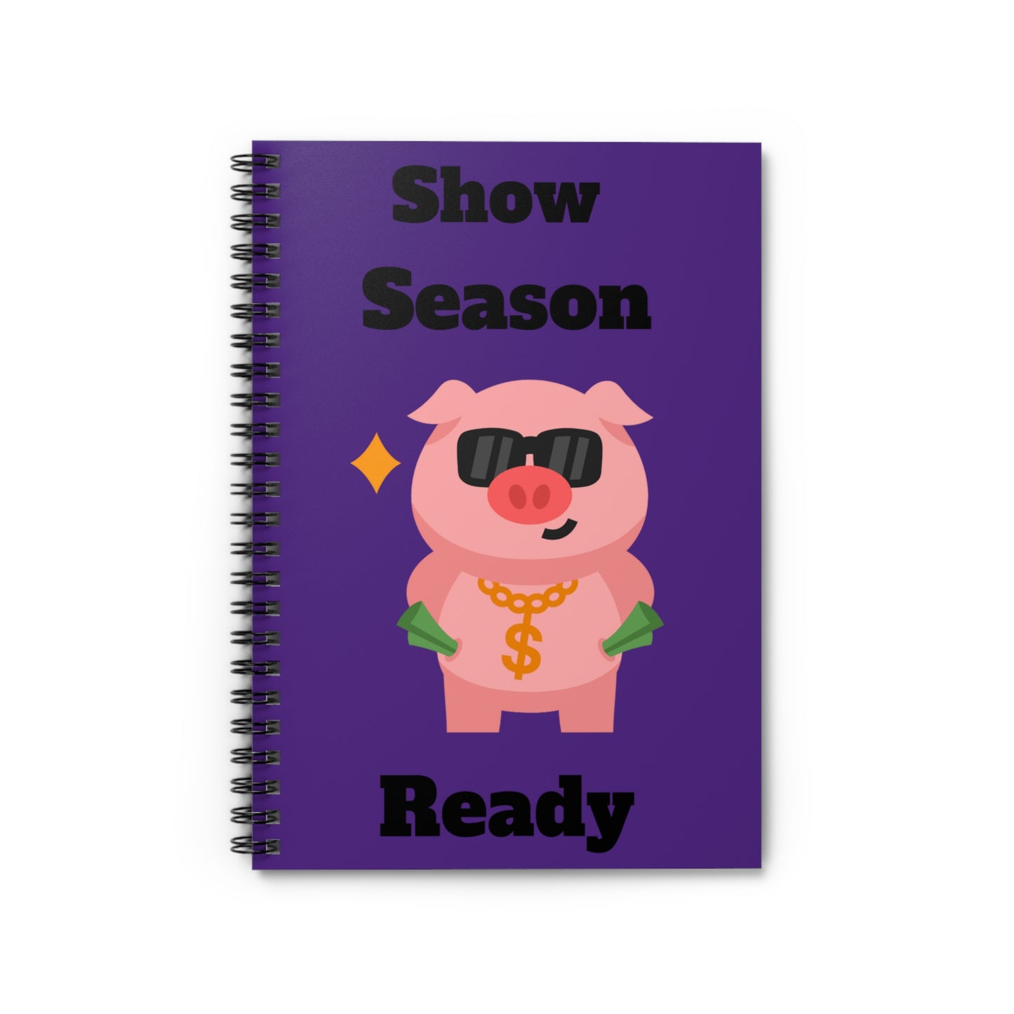 Show Season Spiral Notebook - Ruled Line