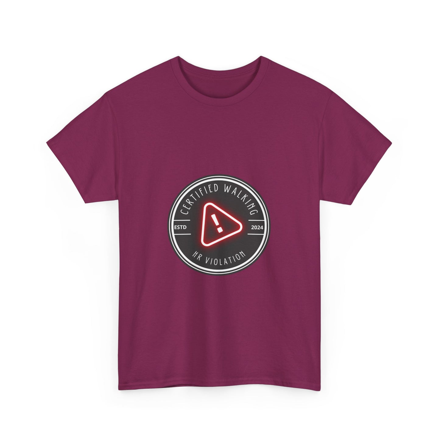 certified walking Unisex Heavy Cotton Tee