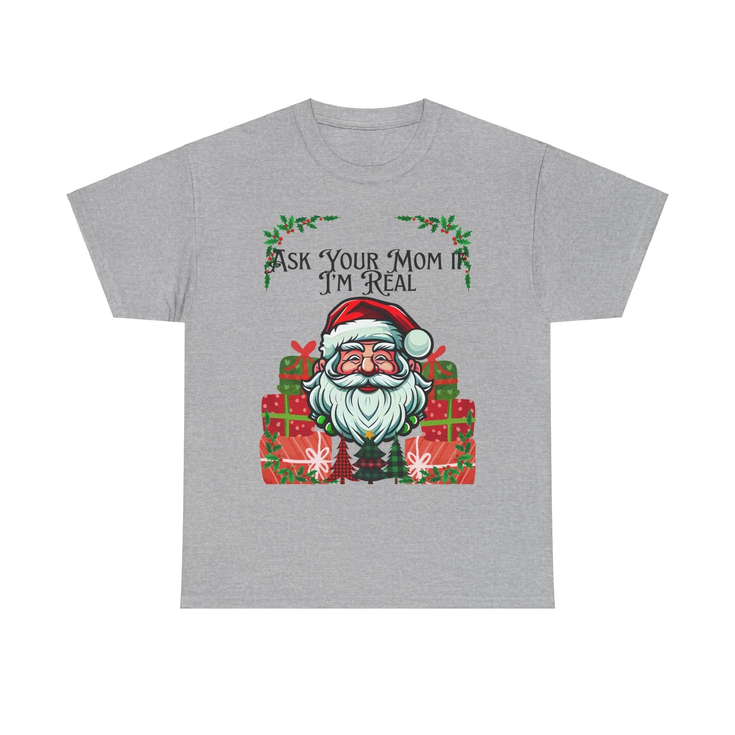 Ask your Mom Unisex Heavy Cotton Tee