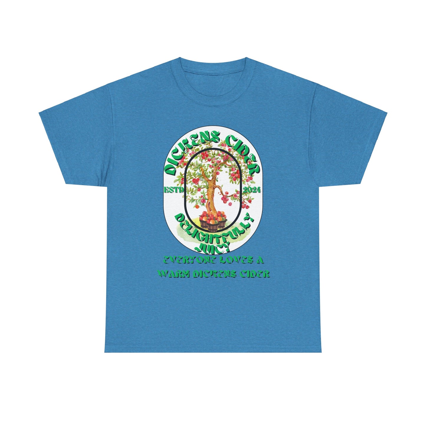 Dickens Cider Unisex Heavy Cotton Tee
