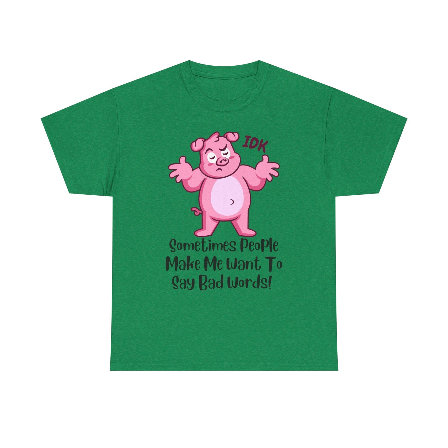 Bad Words Unisex Heavy Cotton Tee