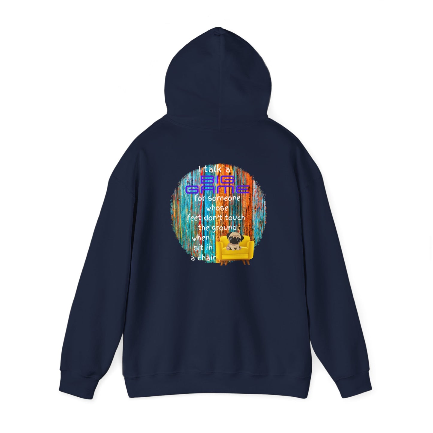 I Talk a Big Game Unisex Heavy Blend™ Hooded Sweatshirt