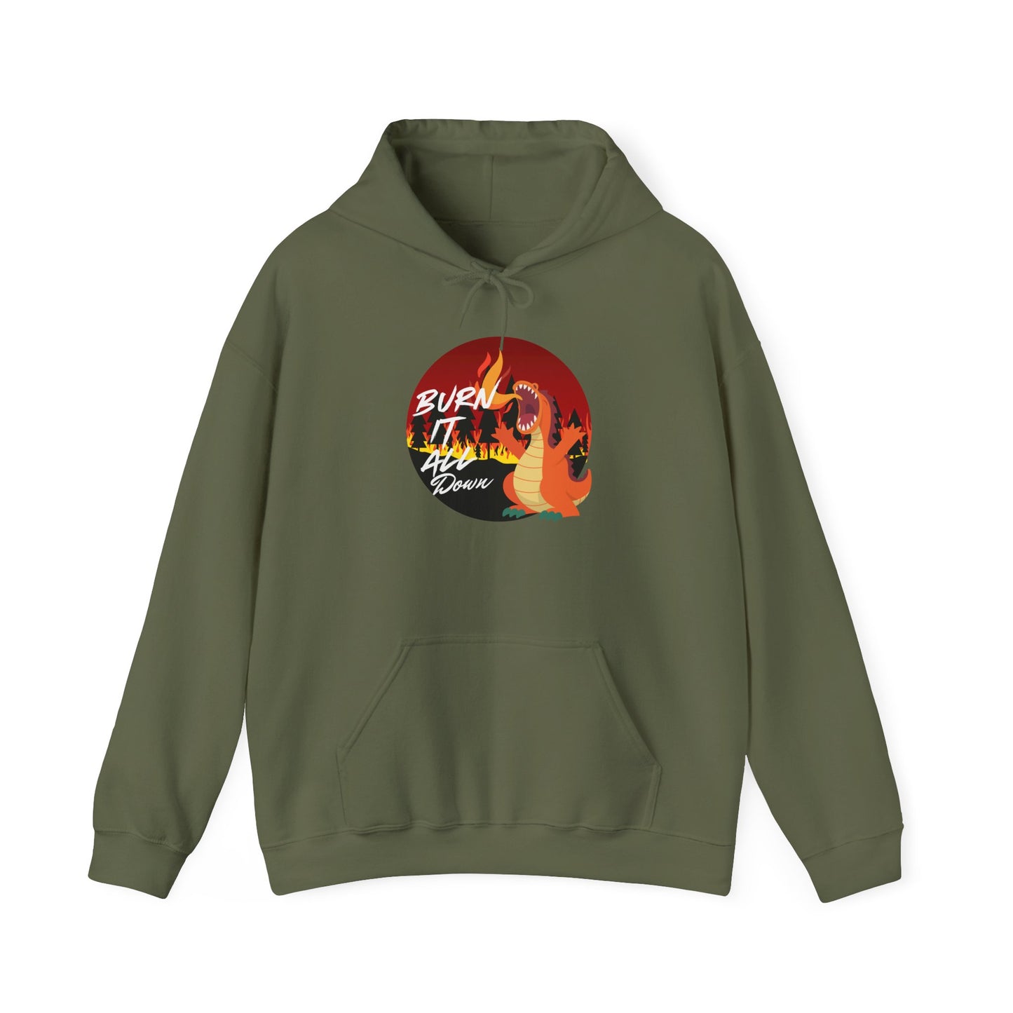 Burn It Unisex Heavy Blend™ Hooded Sweatshirt