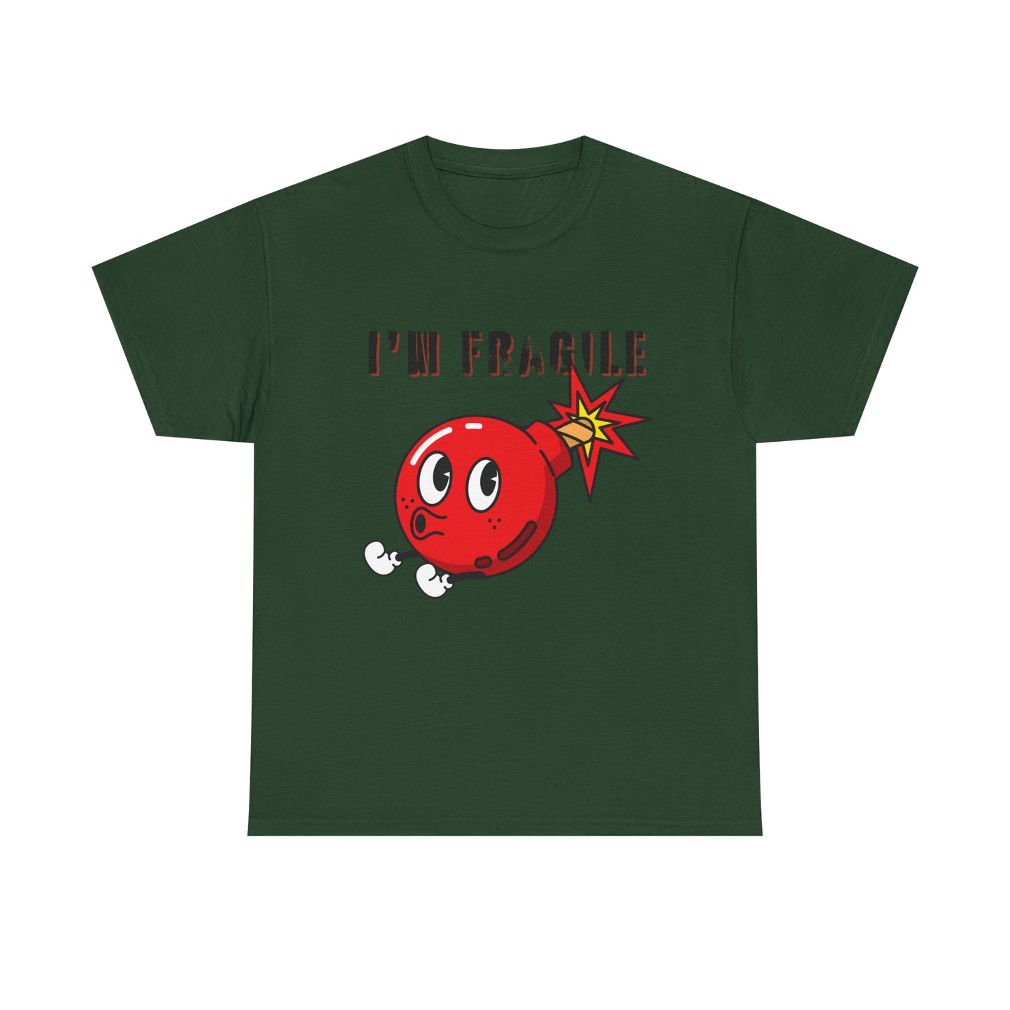 I'M FRAGILE- Unisex Heavy Cotton Tee