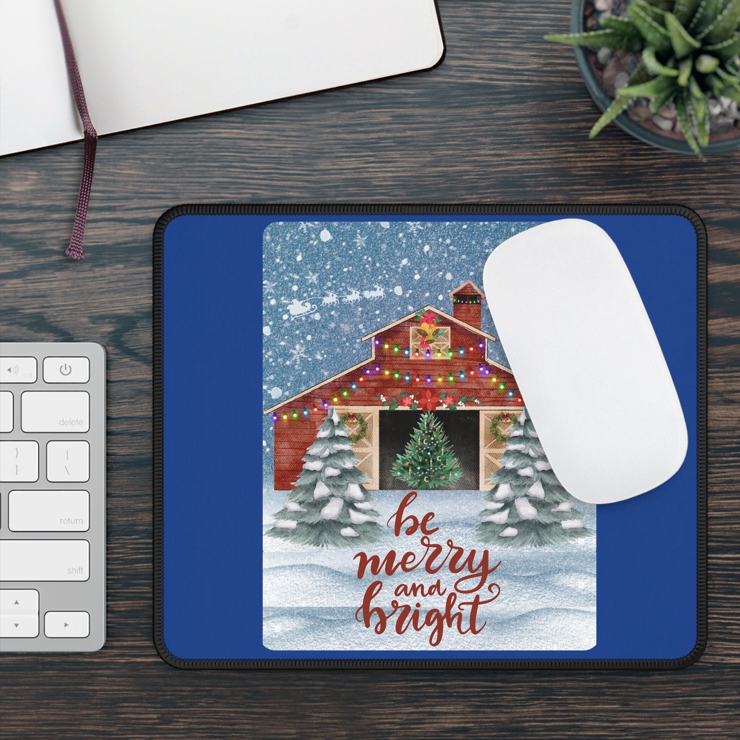 Be Merry Gaming Mouse Pad