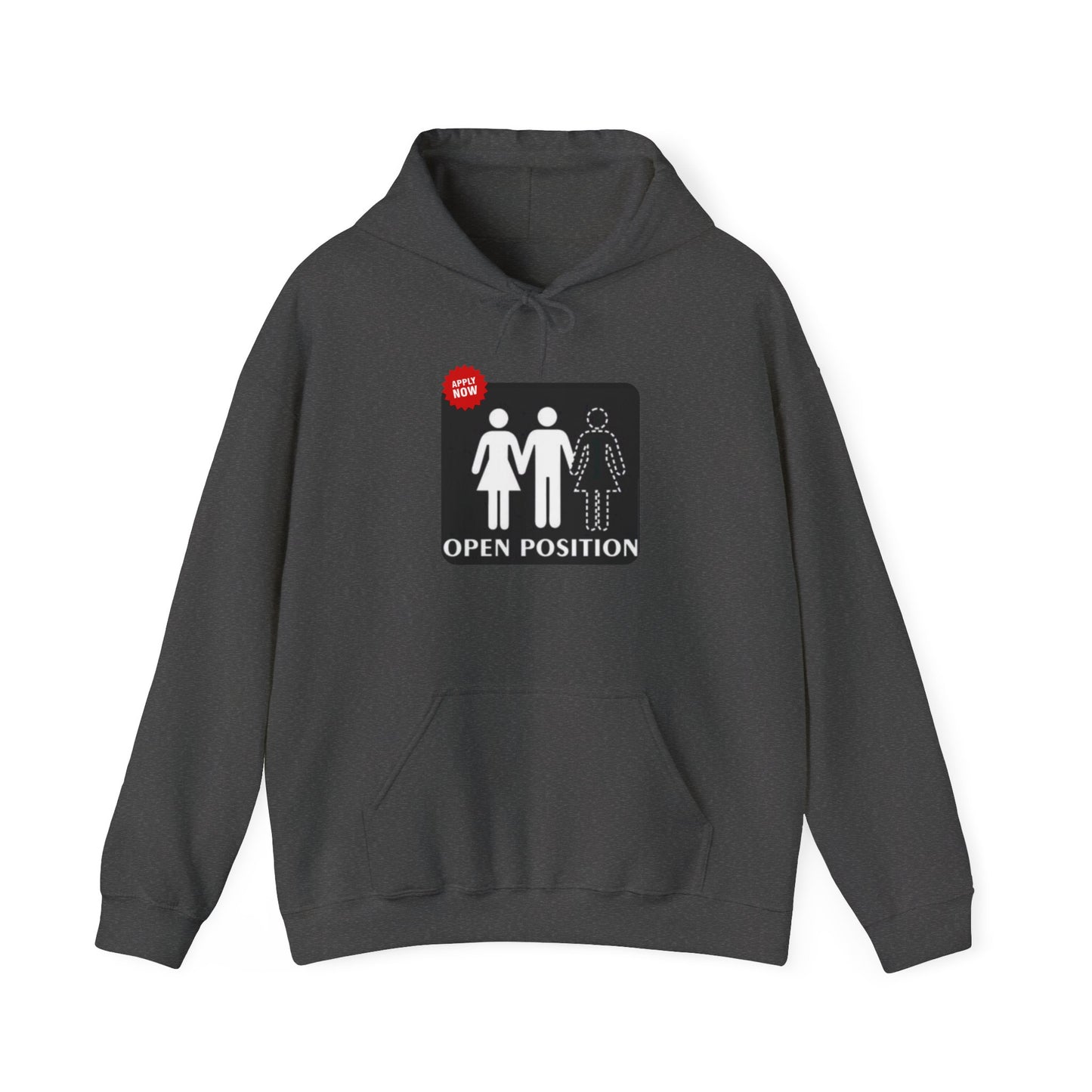 Open Position 2 Unisex Heavy Blend™ Hooded Sweatshirt