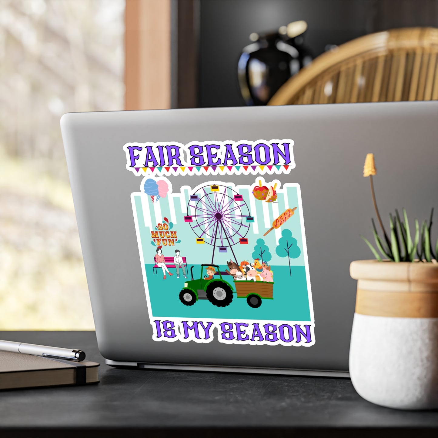 Fair Season Kiss-Cut Vinyl Decals
