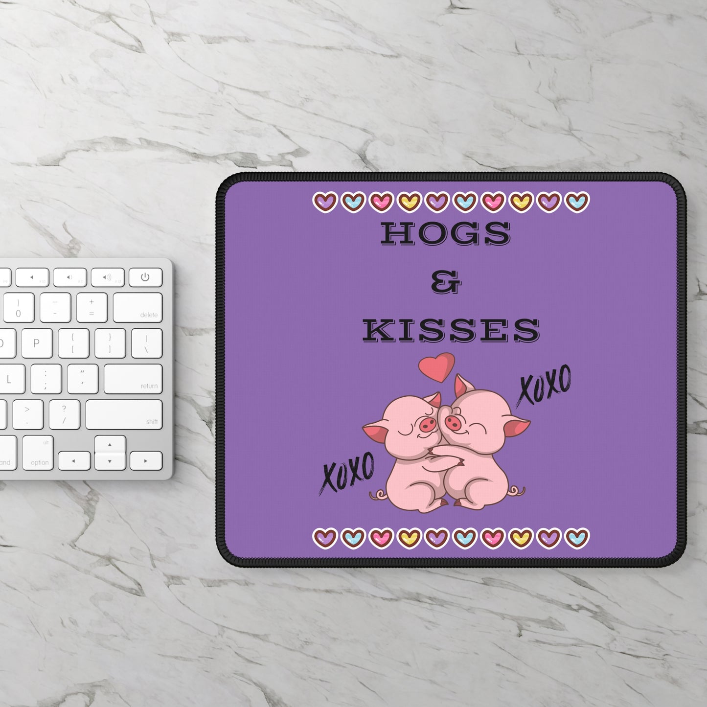 Hogs & Kisses Gaming Mouse Pad