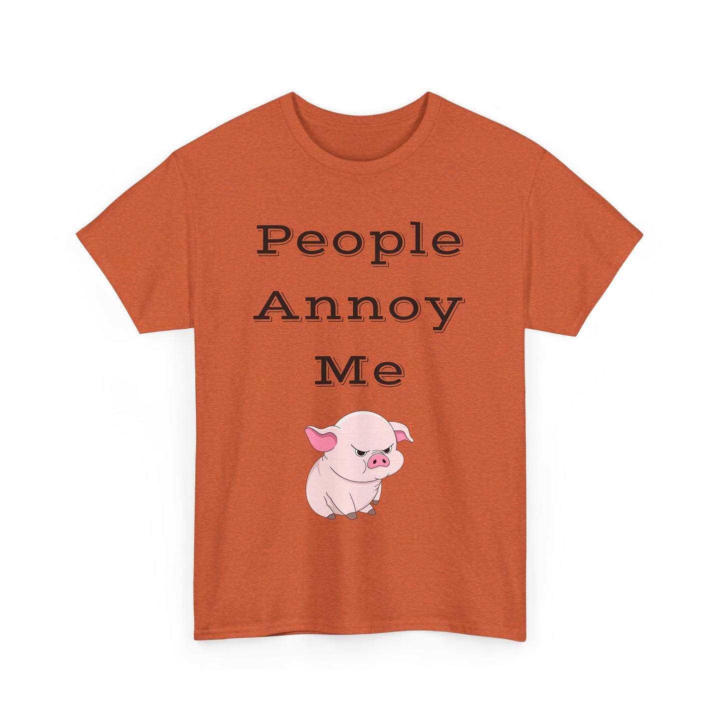 People Annoy Me Unisex Heavy Cotton Tee