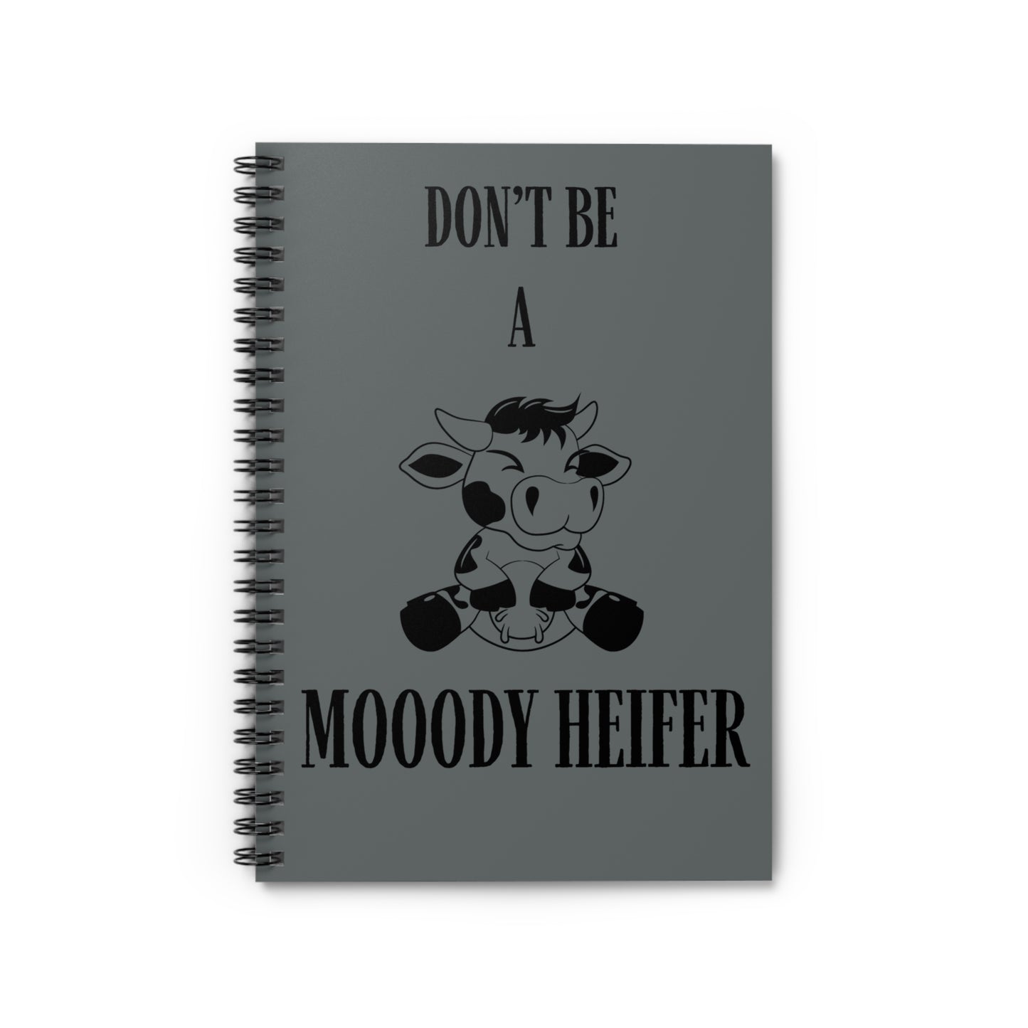 Mooody Spiral Notebook - Ruled Line
