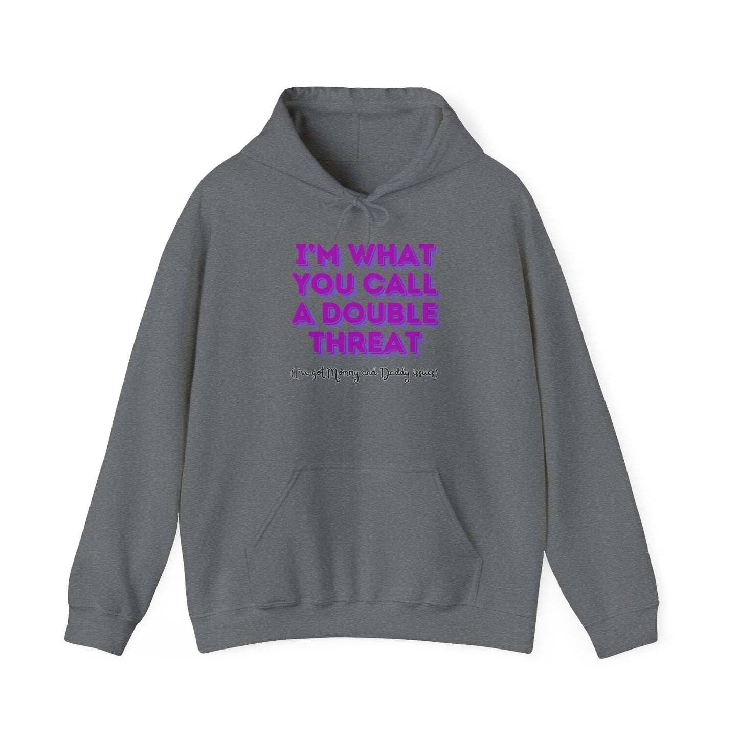 Double Threat Unisex Heavy Blend™ Hooded Sweatshirt