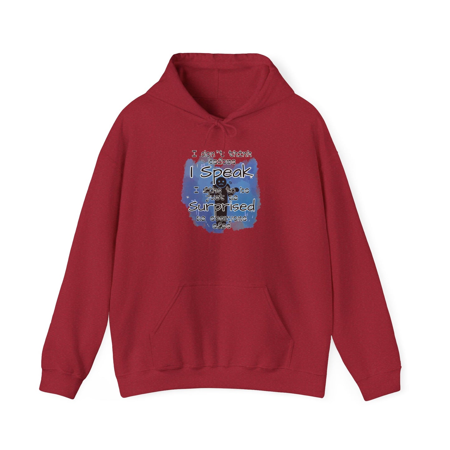 I Don't Think Unisex Heavy Blend™ Hooded Sweatshirt