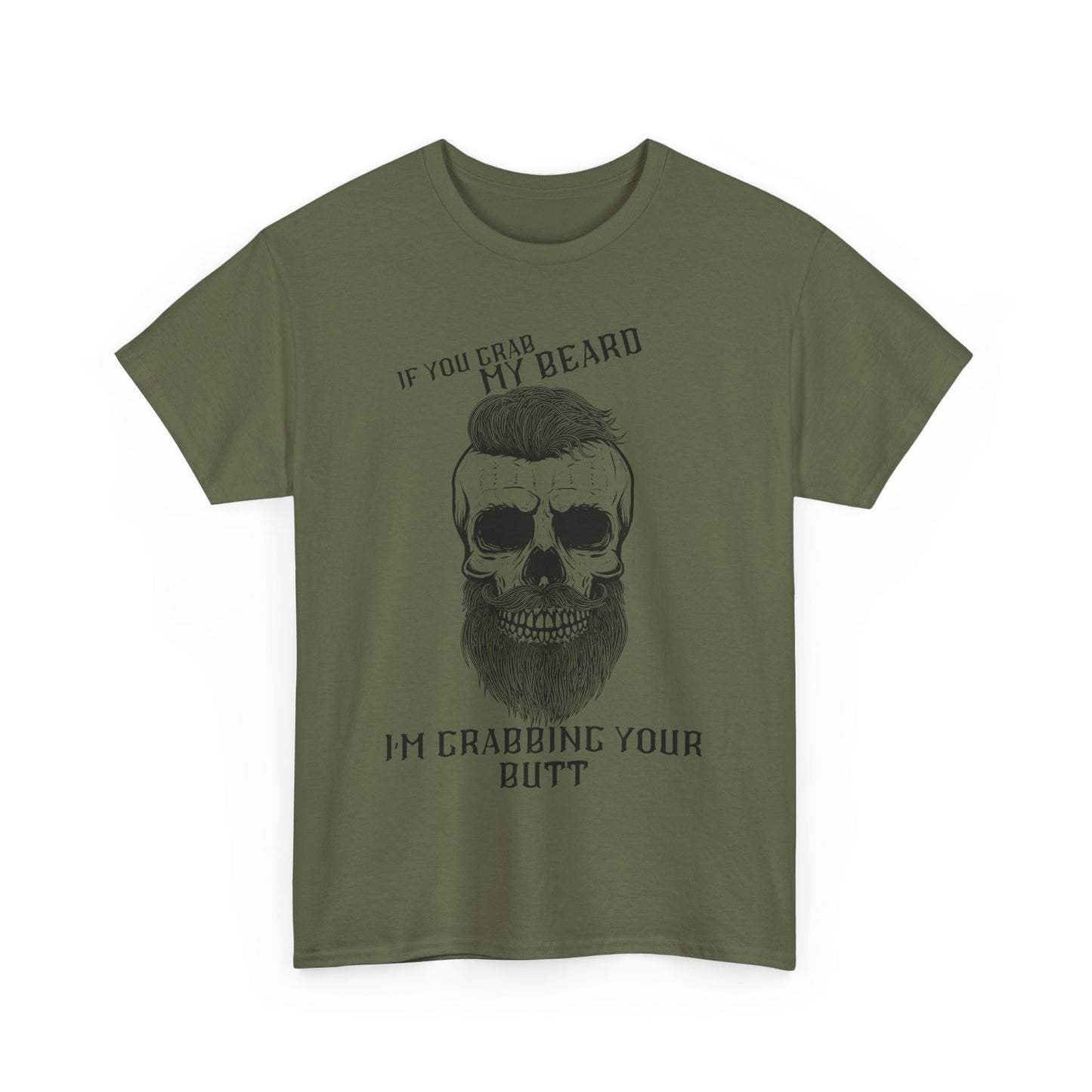 Grab My Beard Unisex Heavy Cotton Tee