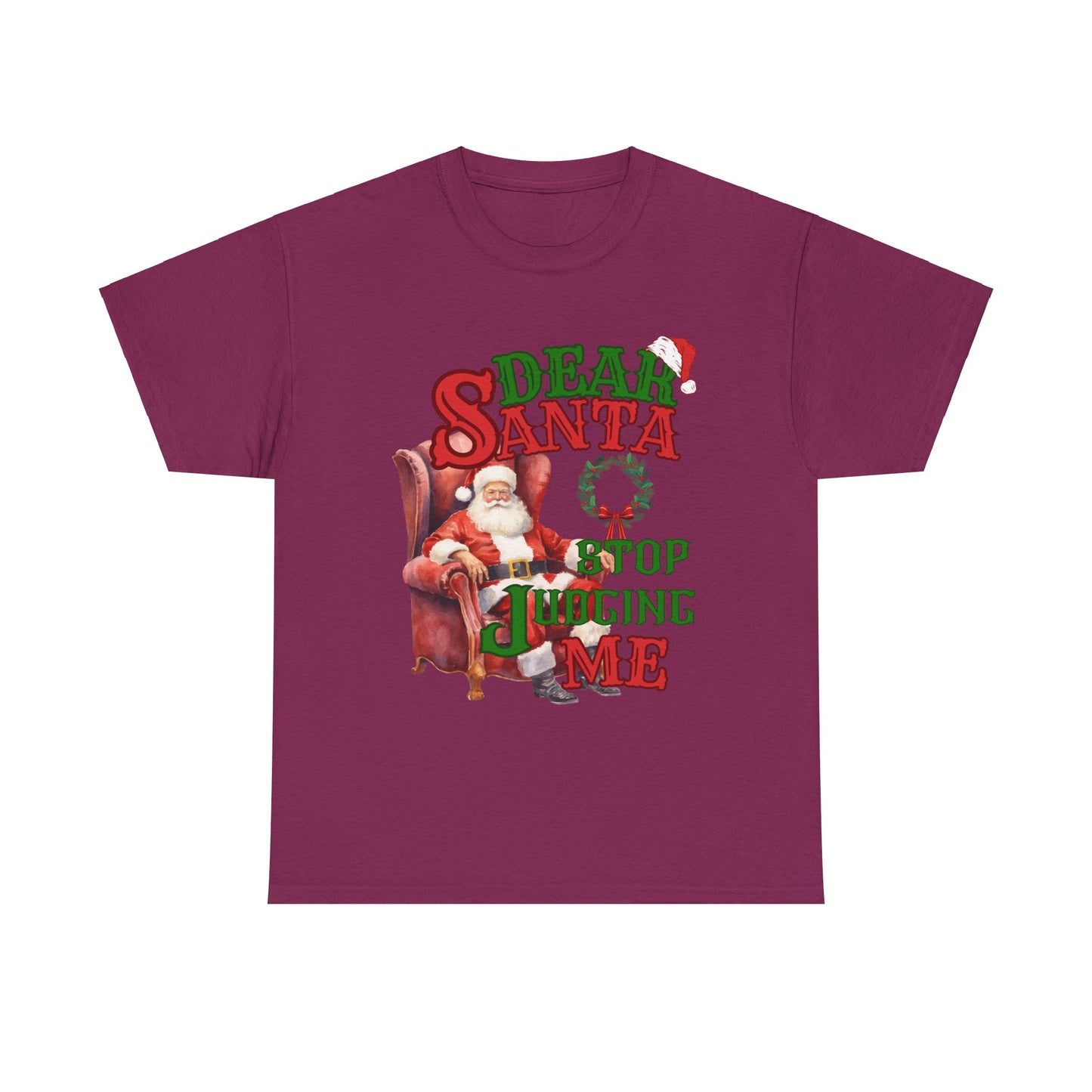 Dear Santa Unisex Heavy Cotton Tee