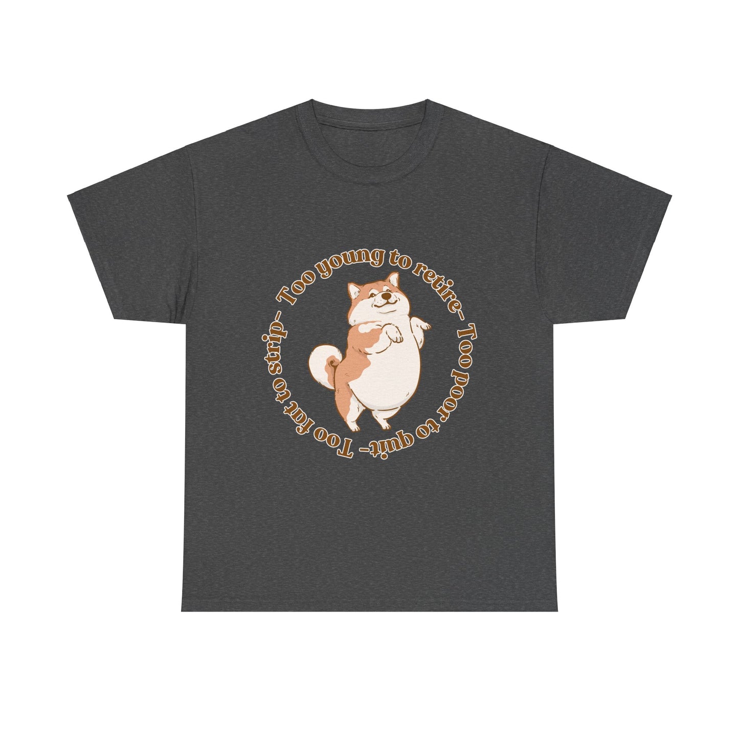 Too Young Unisex Heavy Cotton Tee