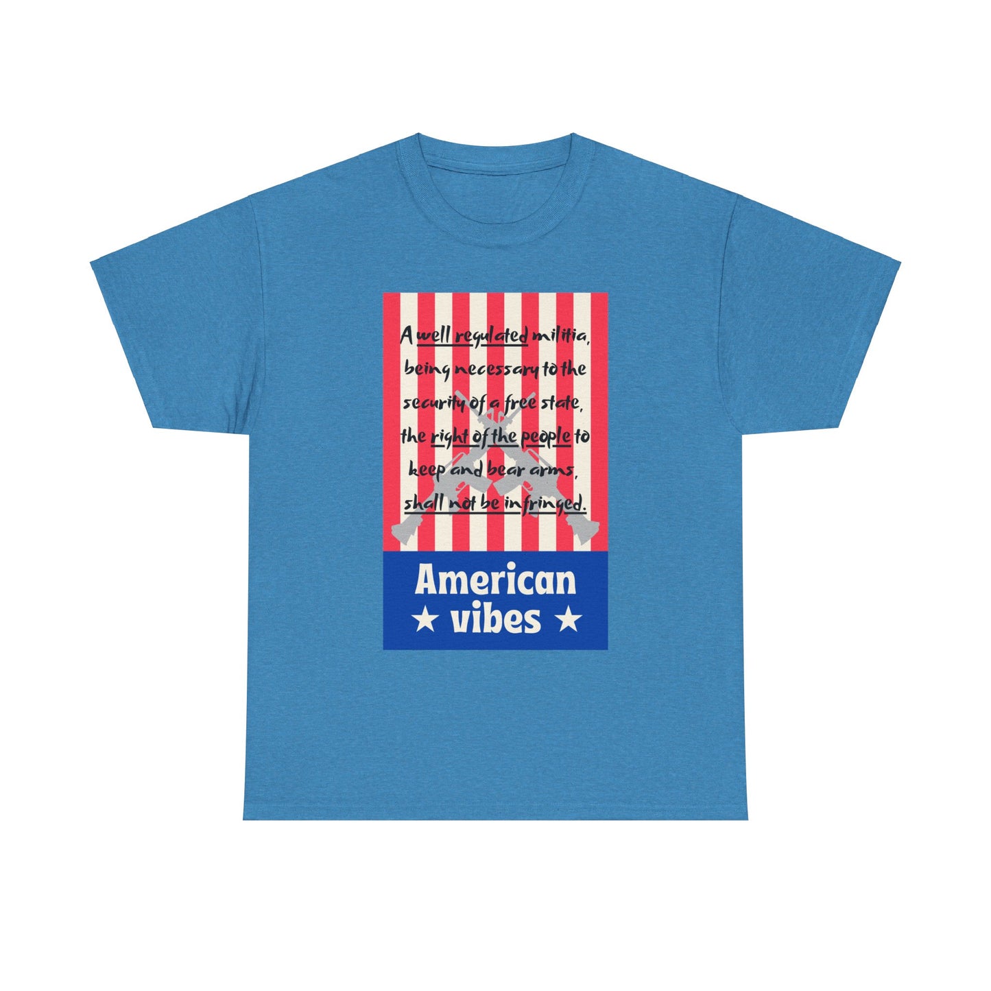 American Vibes Unisex Heavy Cotton Tee