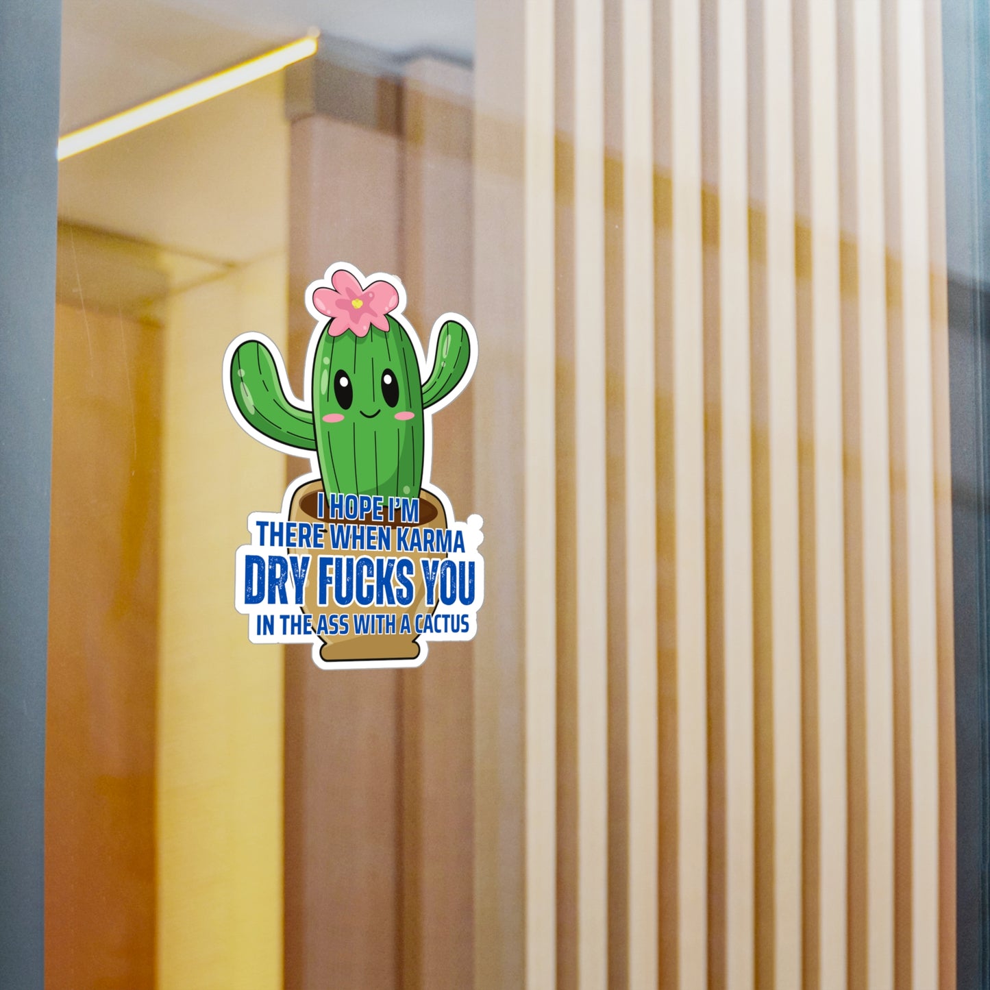 Cactus Kiss-Cut Vinyl Decals