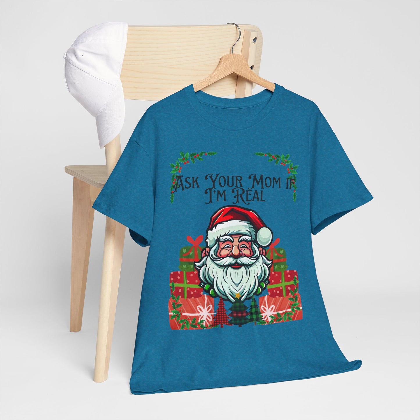Ask your Mom Unisex Heavy Cotton Tee