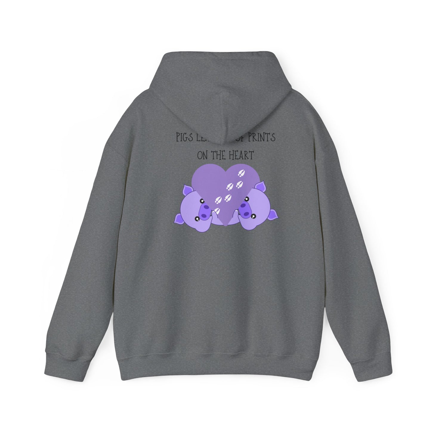 Pigs leave Unisex Heavy Blend™ Hooded Sweatshirt