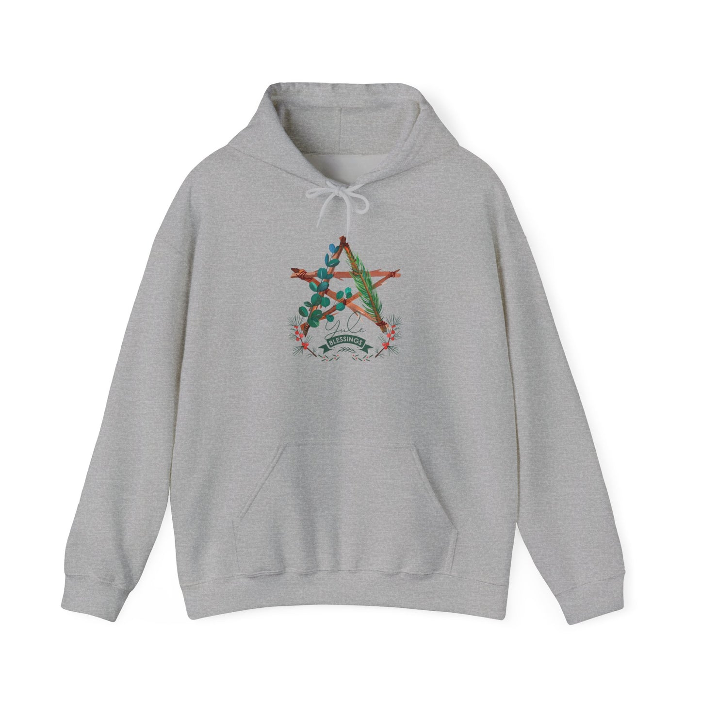 Yule Blessings Unisex Heavy Blend™ Hooded Sweatshirt