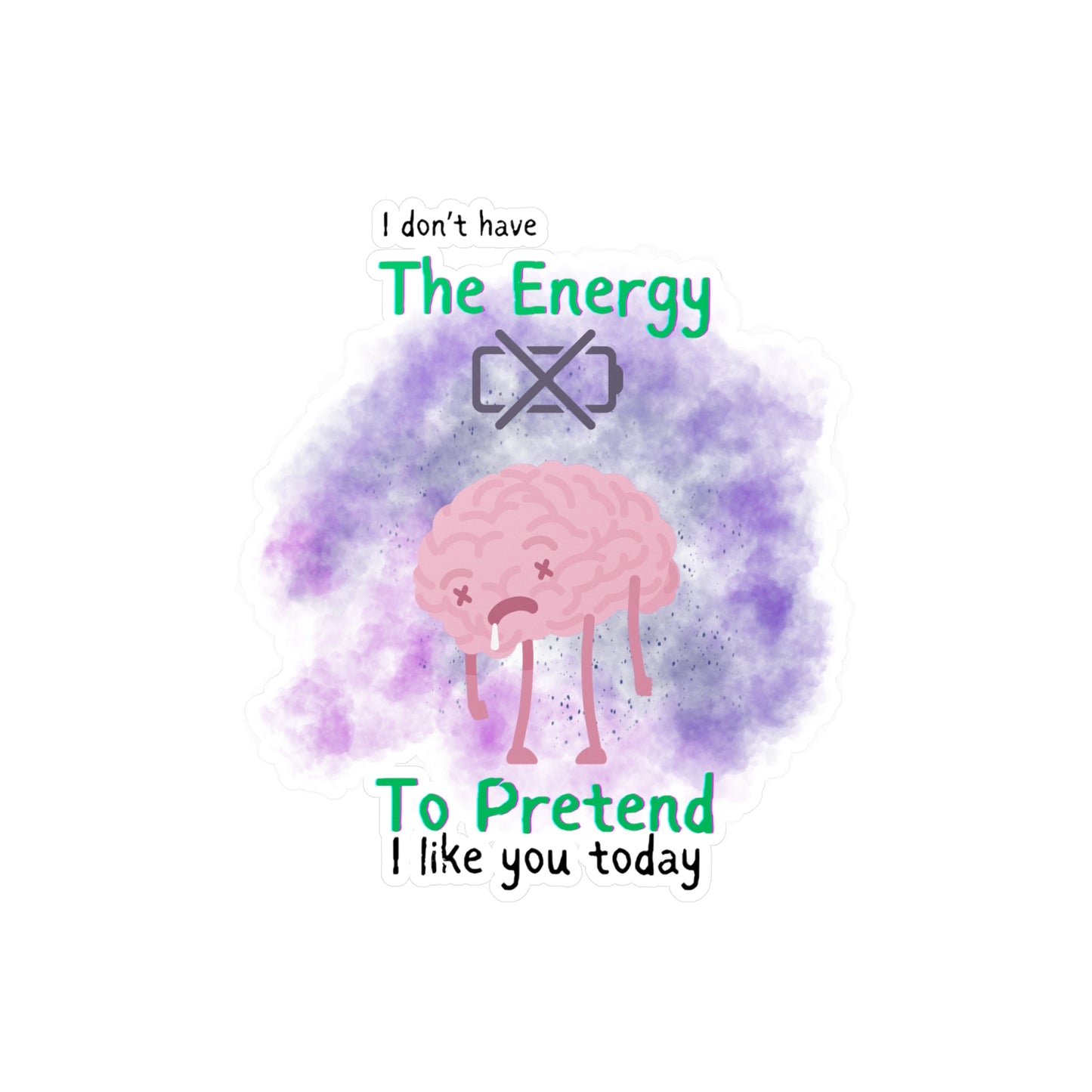 Energy Kiss-Cut Vinyl Decals