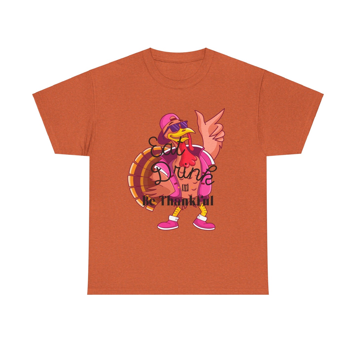 Eat Drink Unisex Heavy Cotton Tee