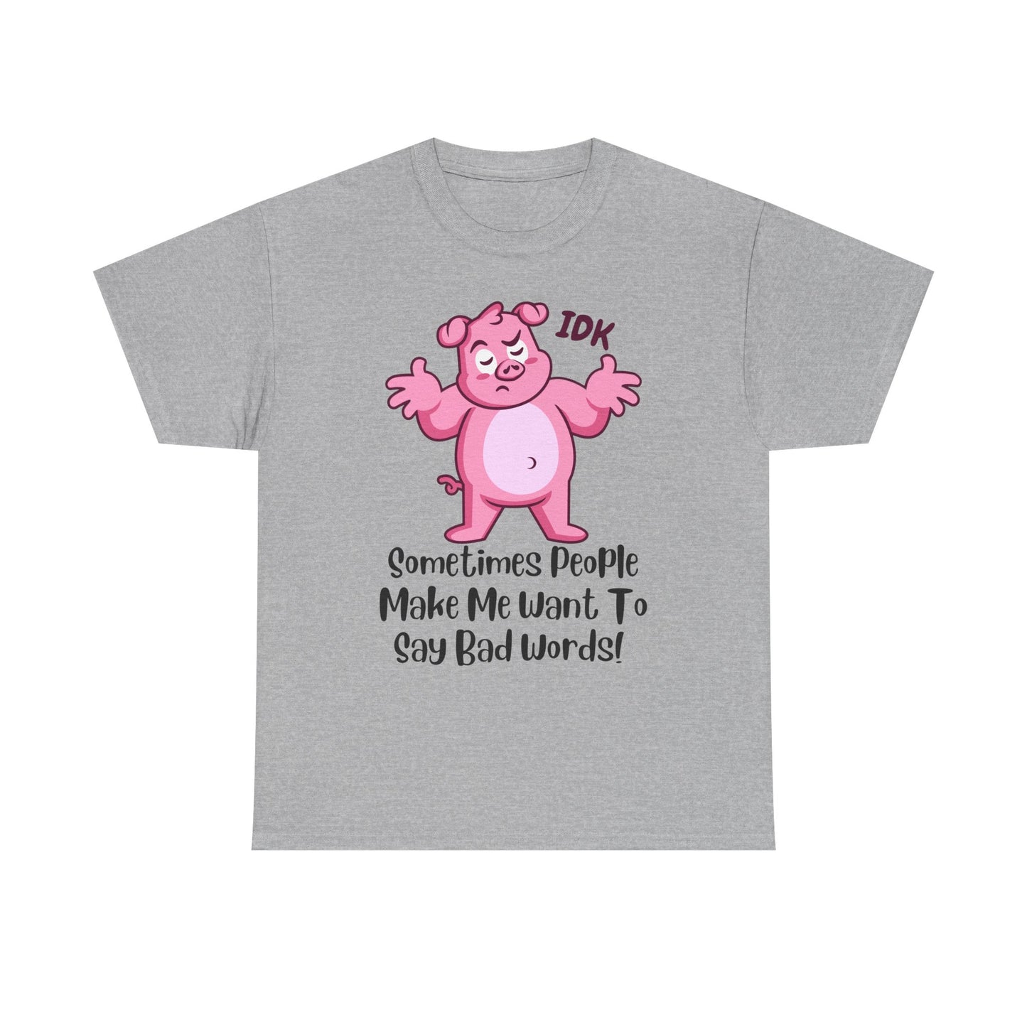 Bad Words Unisex Heavy Cotton Tee
