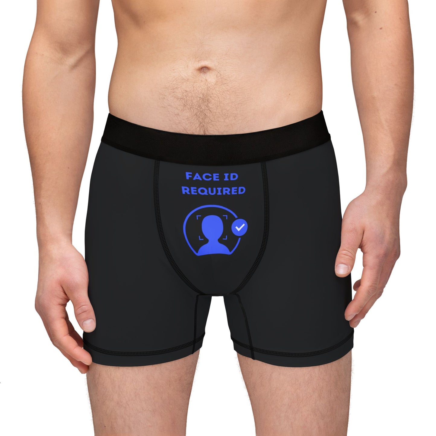 Face ID Men's Boxers (AOP)