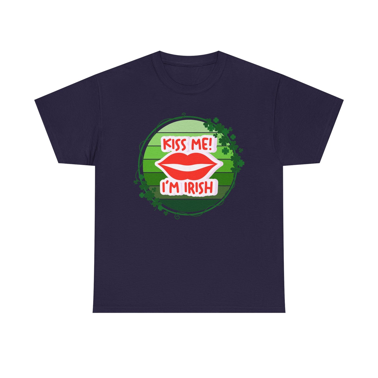 Kiss Me I'm Irish Unisex Heavy Cotton Tee