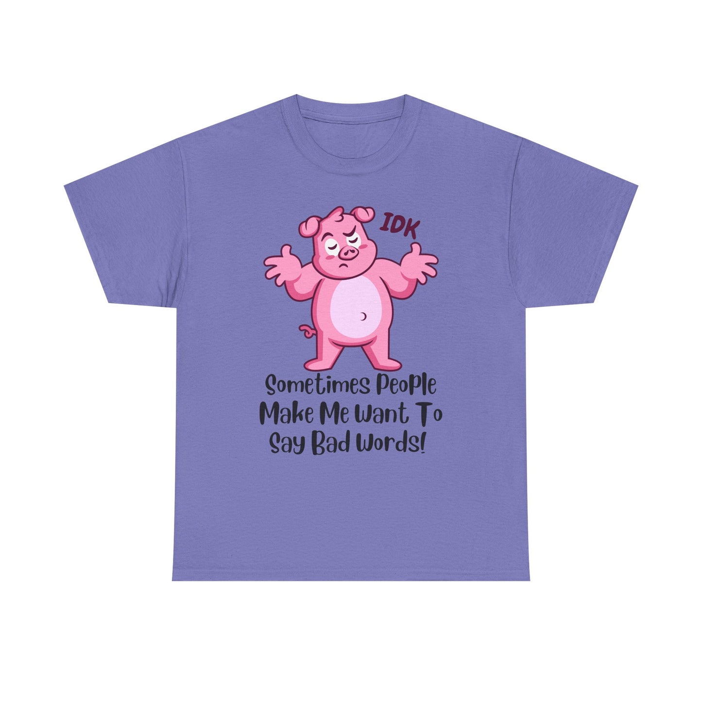 Bad Words Unisex Heavy Cotton Tee