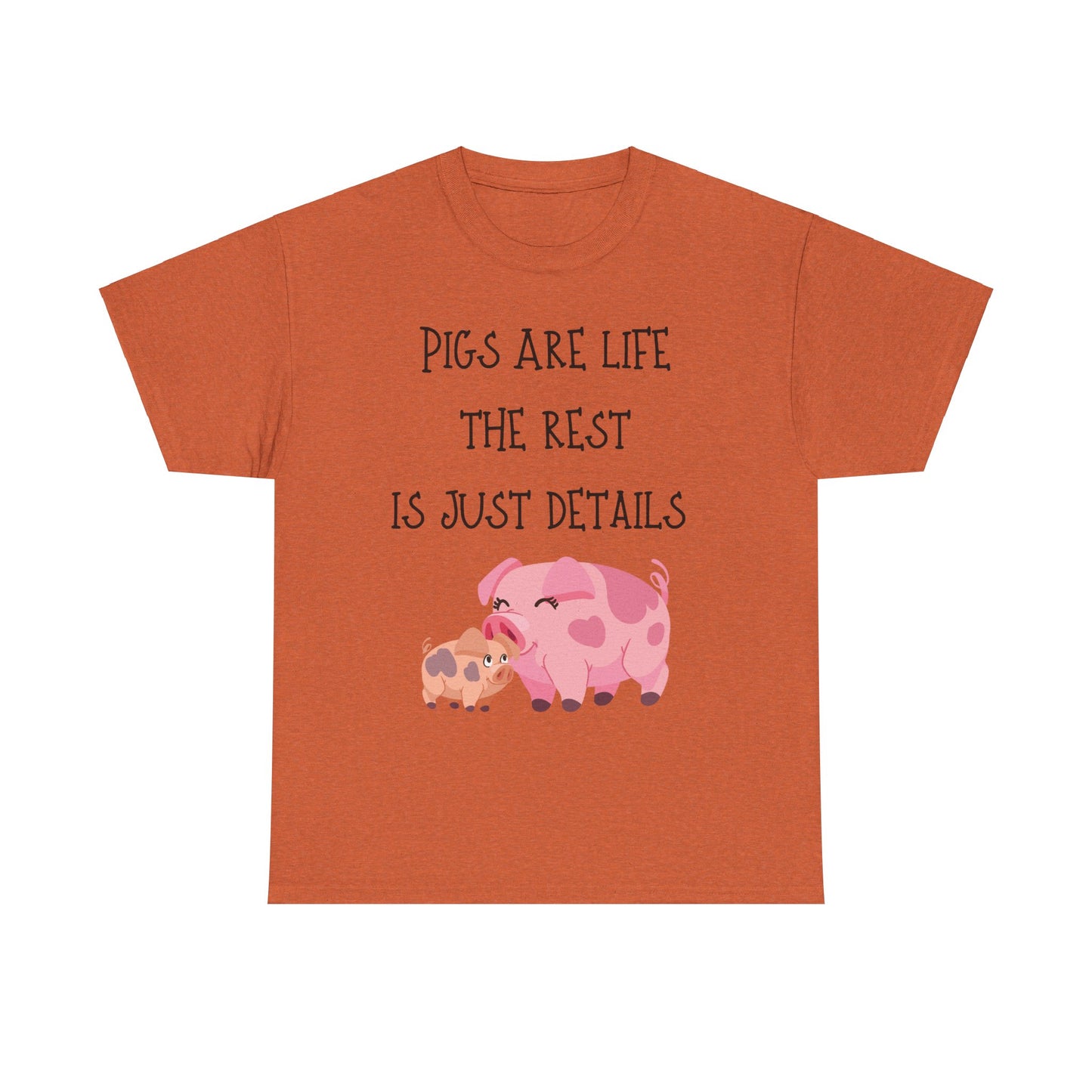 Pigs are Unisex Heavy Cotton Tee