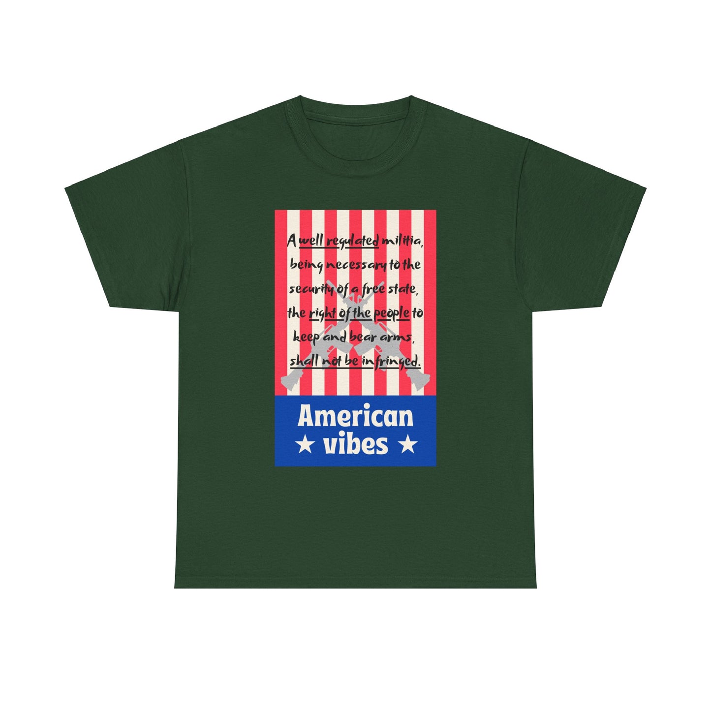 American Vibes Unisex Heavy Cotton Tee