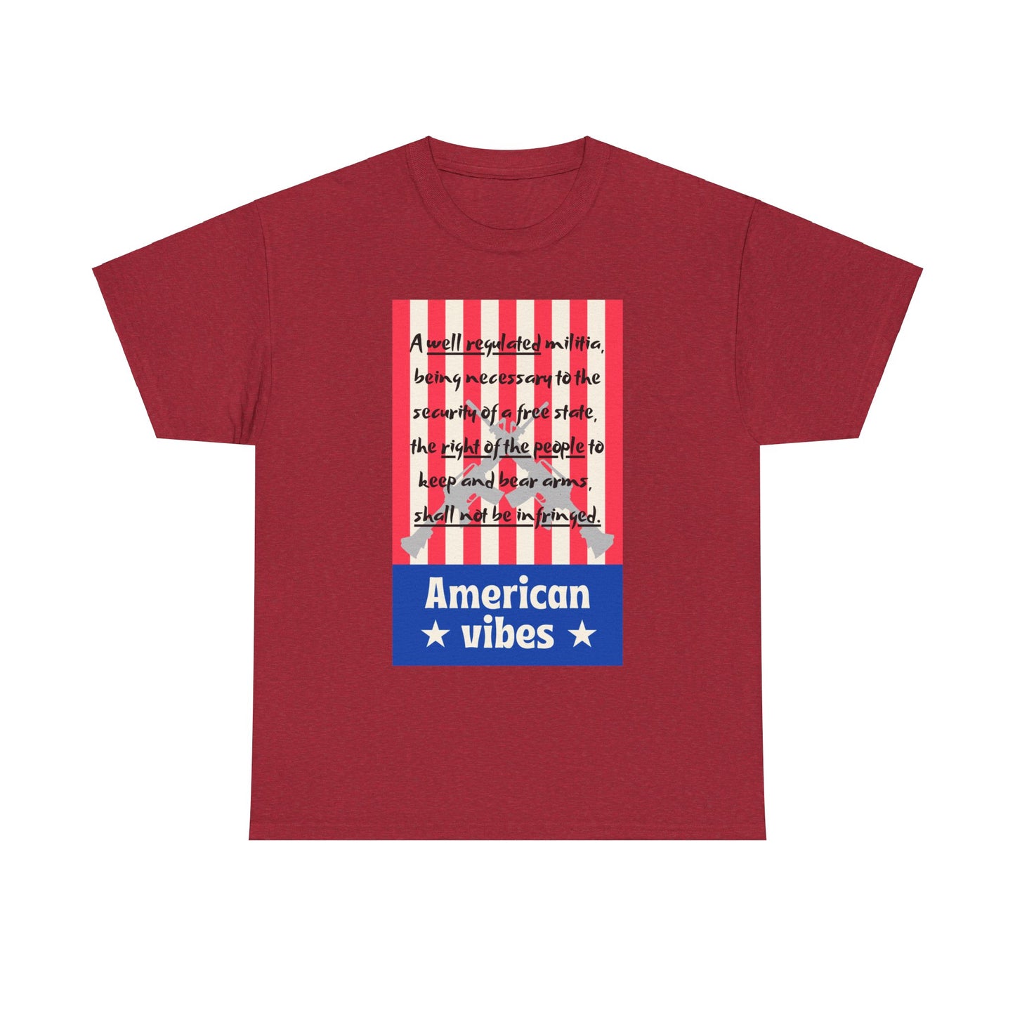 American Vibes Unisex Heavy Cotton Tee