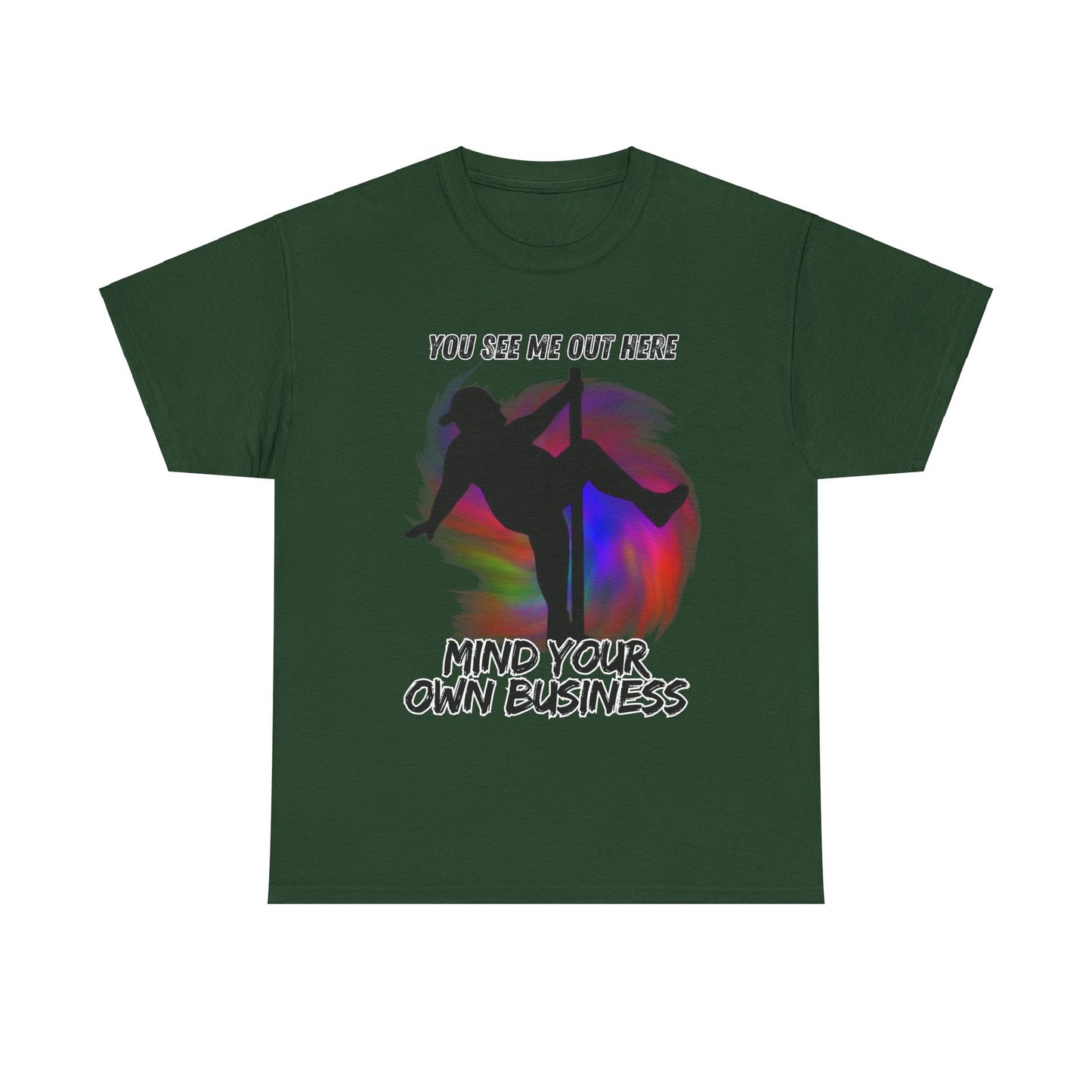 Mind Your Business Unisex Heavy Cotton Tee