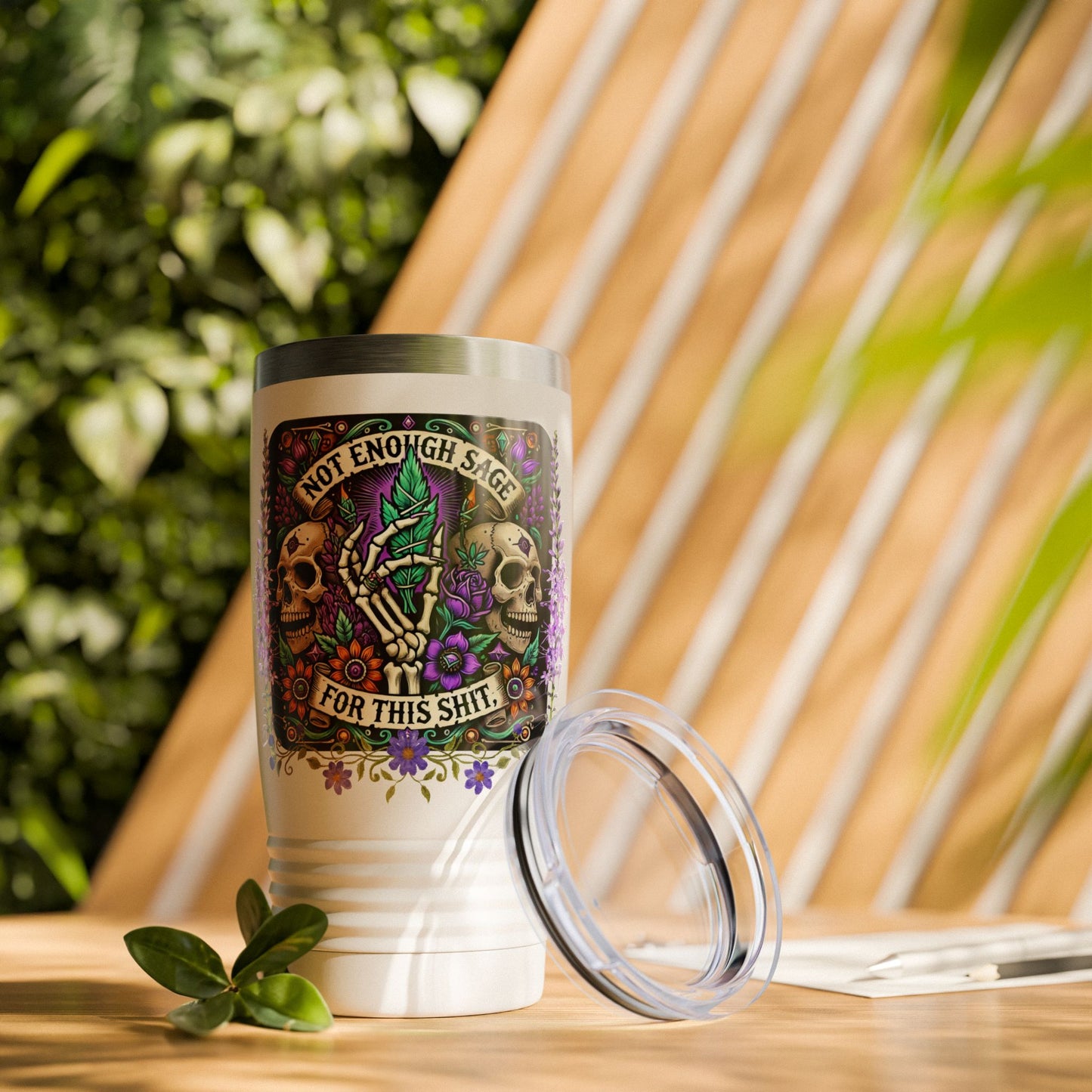 Sage Ringneck Tumbler, 20oz