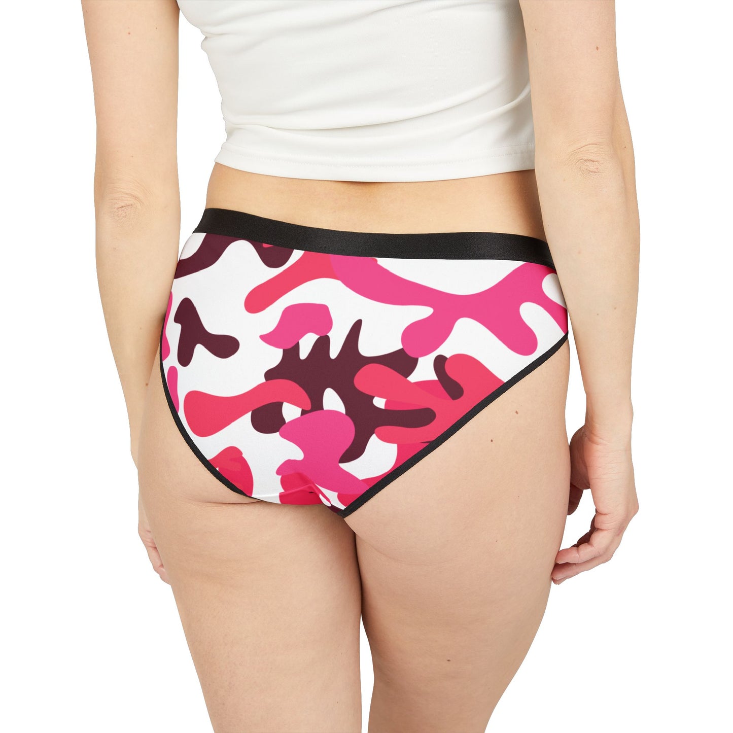 Pink Camo Women's Underwear (AOP)