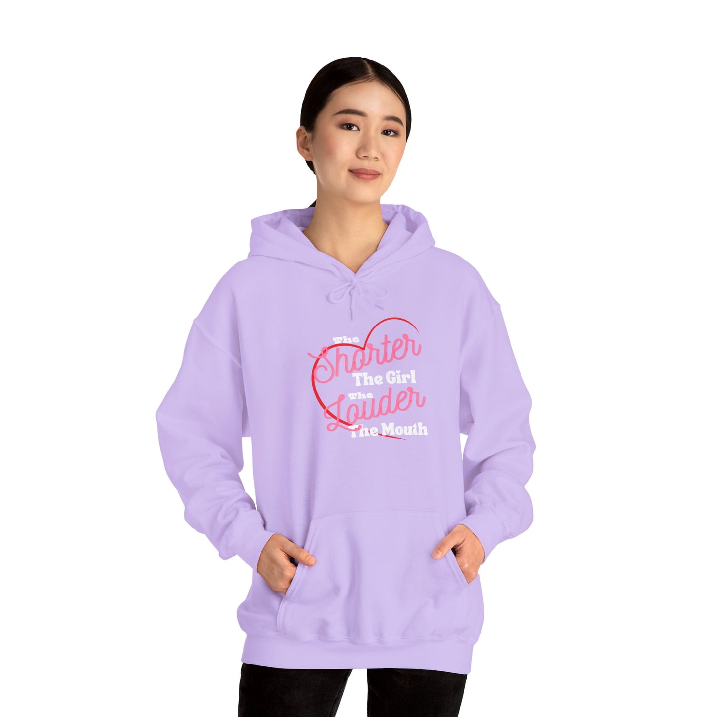 Shorter Unisex Heavy Blend™ Hooded Sweatshirt