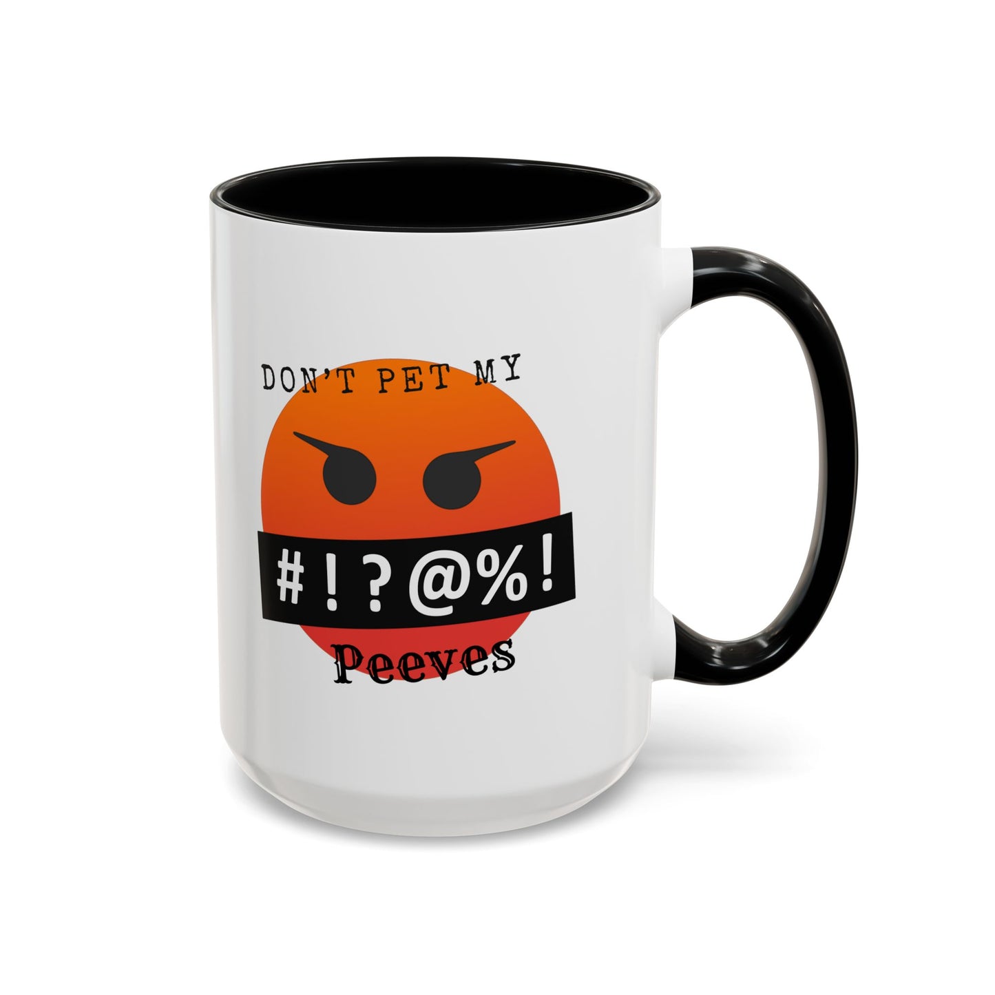 Don't Pet Accent Coffee Mug (11, 15oz)