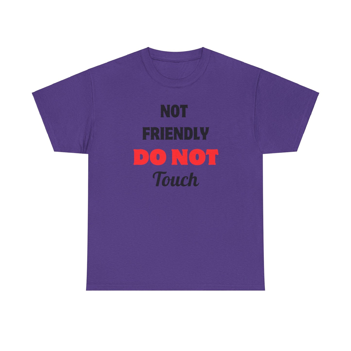 Not Friendly Heavy Cotton Tee