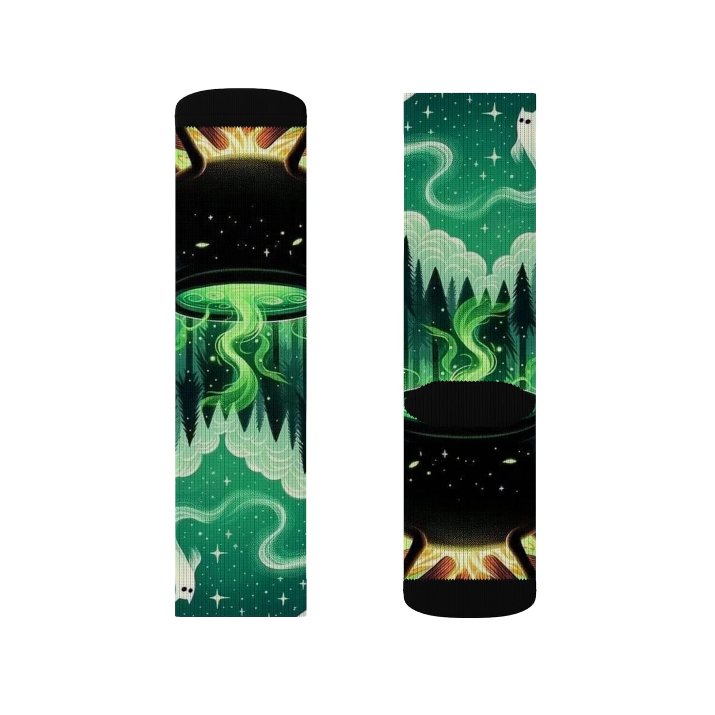 Spirited Cats Sublimation Socks