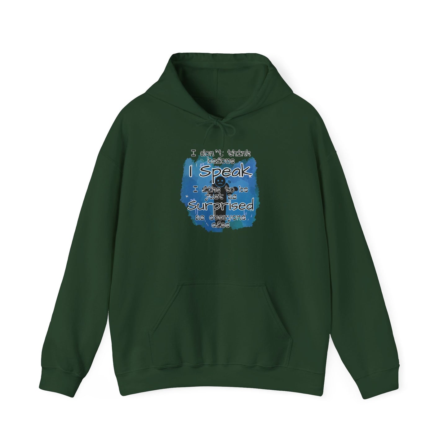 I Don't Think Unisex Heavy Blend™ Hooded Sweatshirt