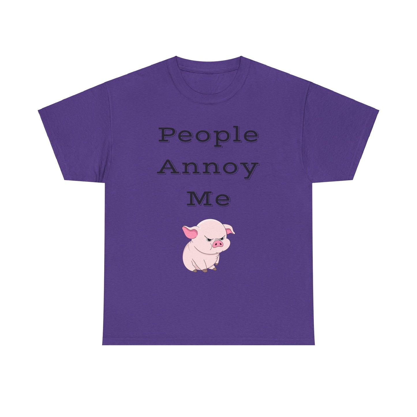 People Annoy Me Unisex Heavy Cotton Tee