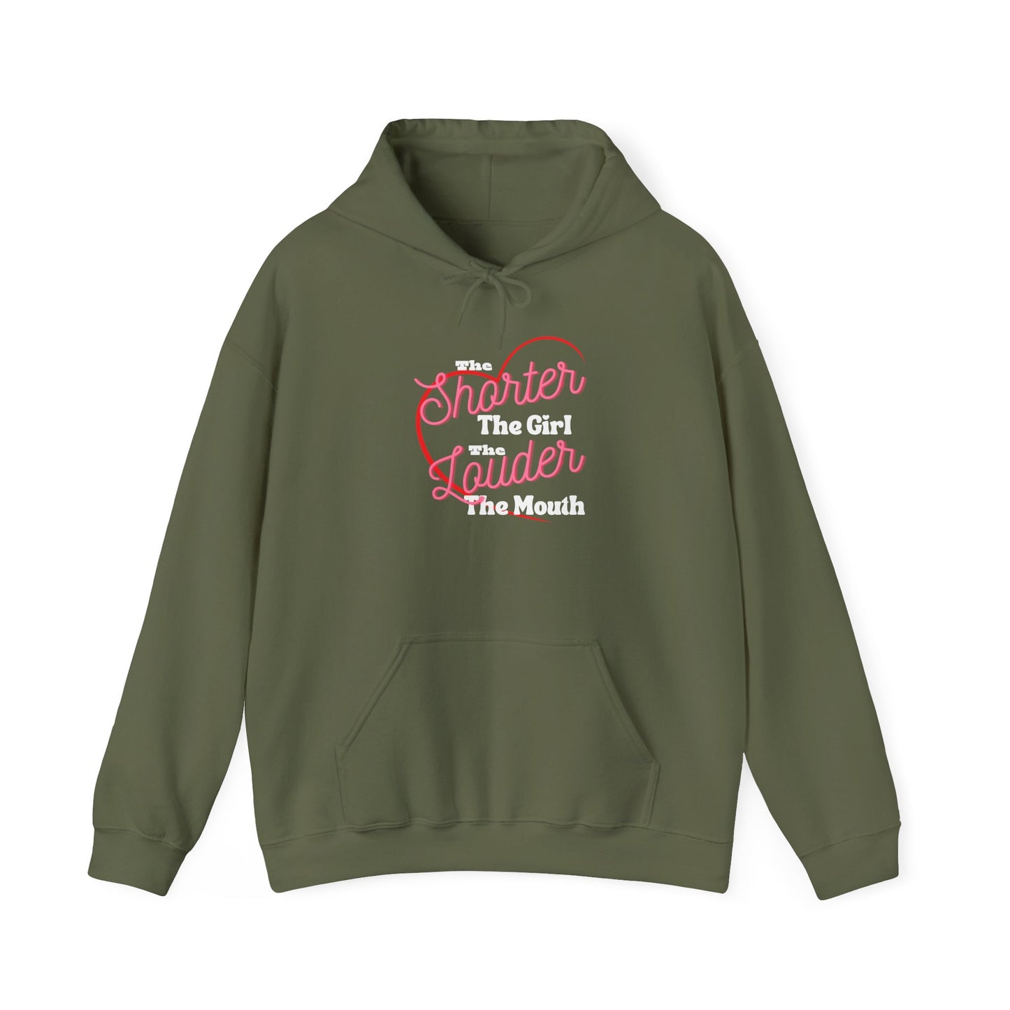 Shorter Unisex Heavy Blend™ Hooded Sweatshirt