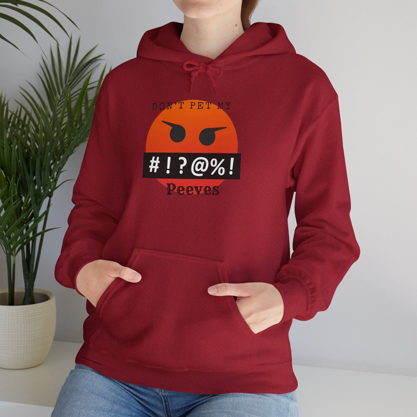 Don't Pet Unisex Heavy Blend™ Hooded Sweatshirt