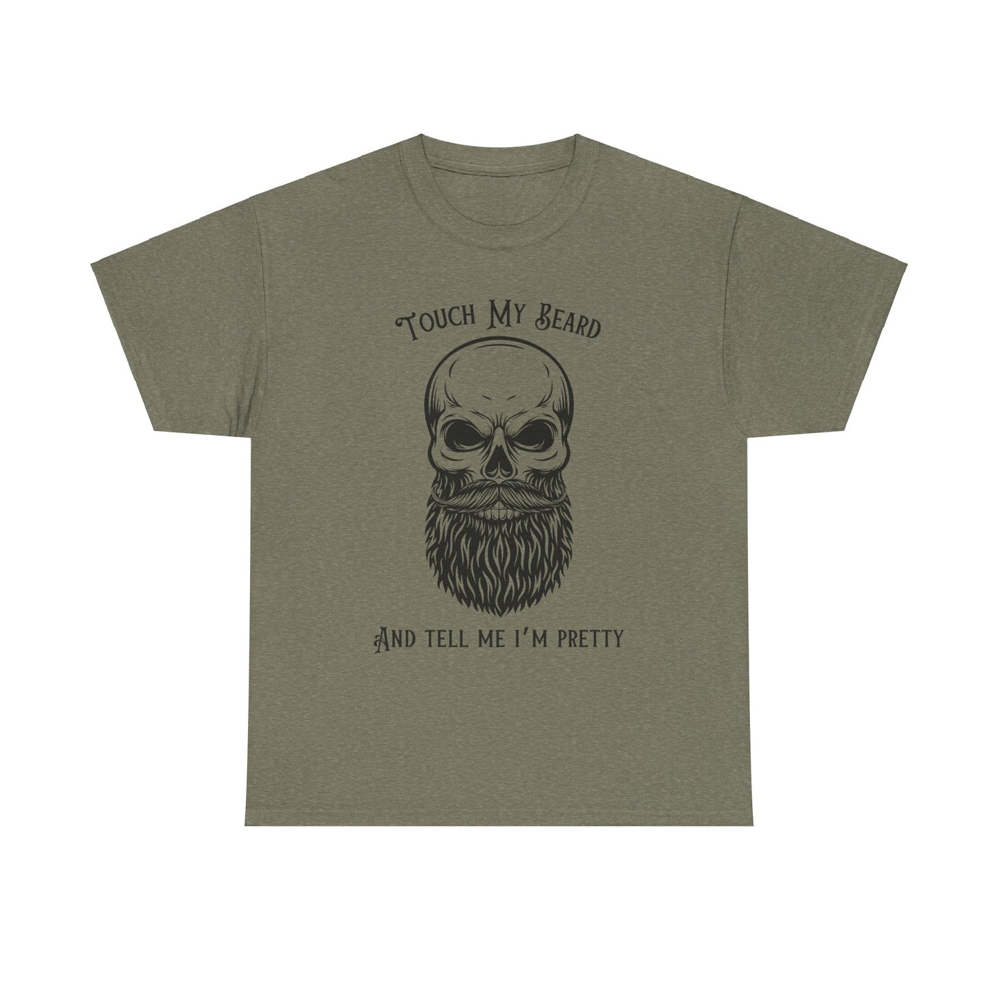 Touch My Beard Unisex Heavy Cotton Tee