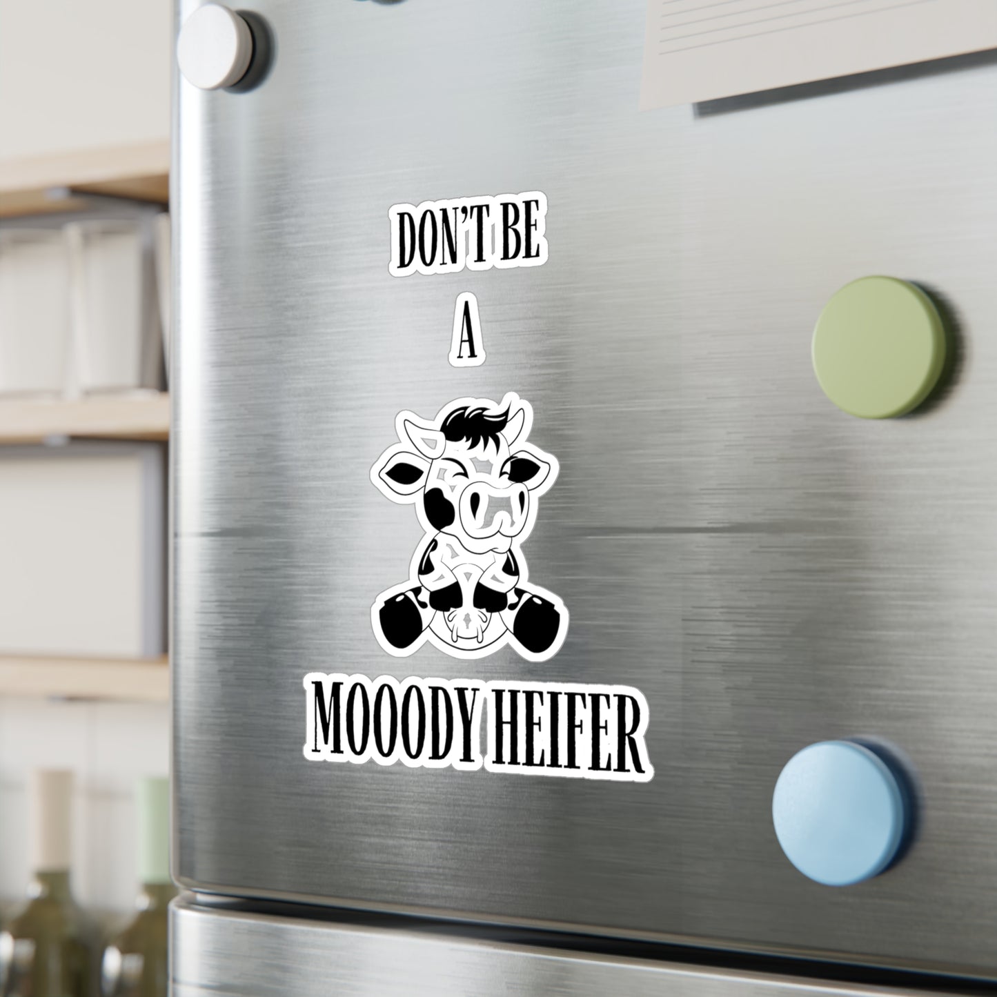 Mooody Kiss-Cut Vinyl Decals