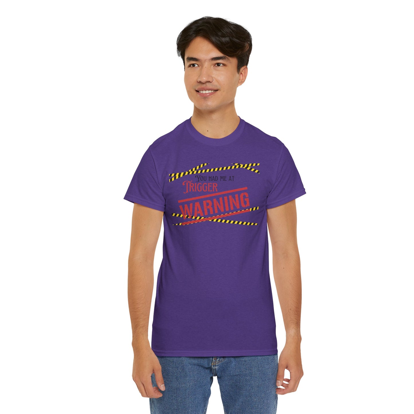 Trigger Warning Unisex Heavy Cotton Tee
