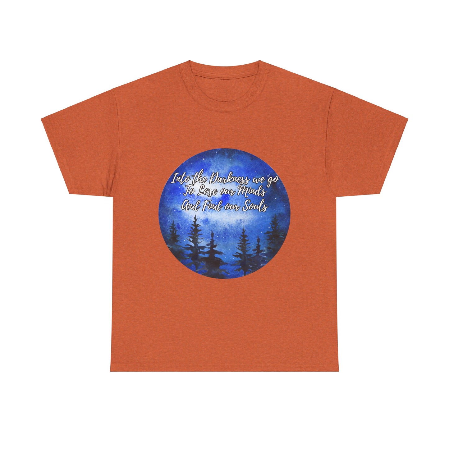 Into Darkness Unisex Heavy Cotton Tee
