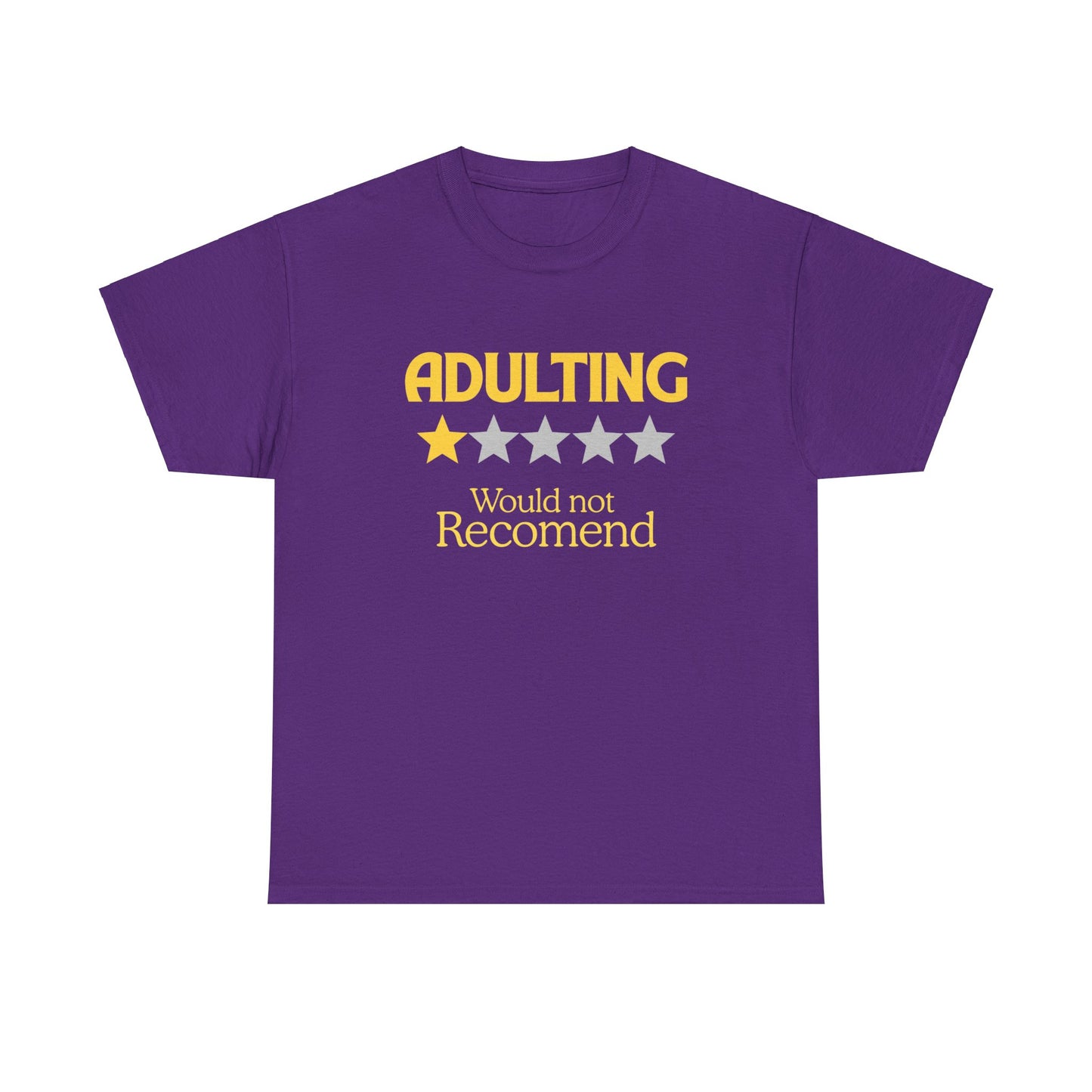 Adulting Unisex Heavy Cotton Tee