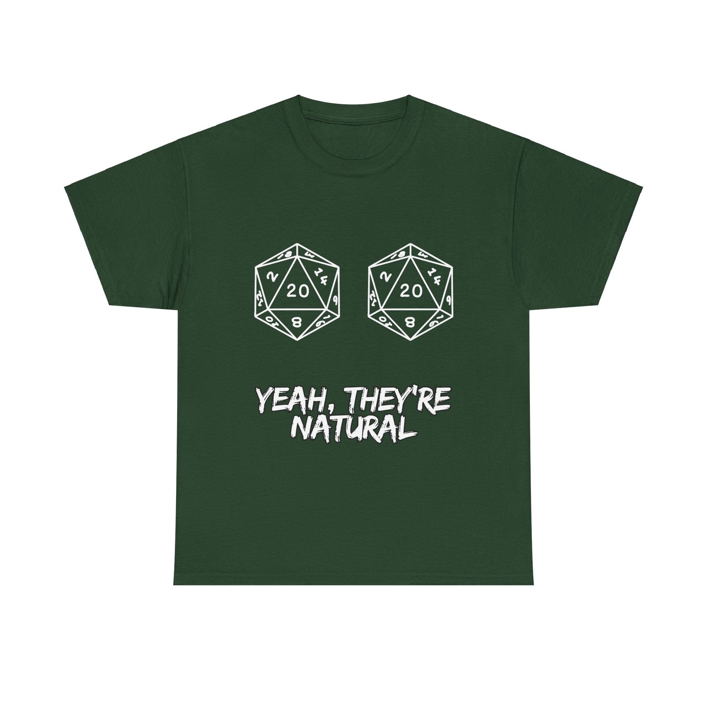 Natural Unisex Heavy Cotton Tee
